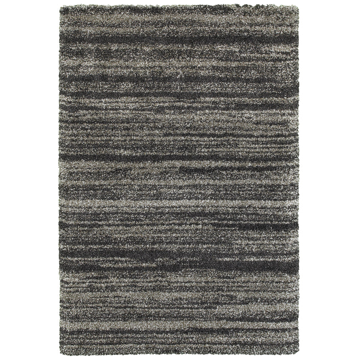 Oriental Weavers Henderson 5993E Grey/ Charcoal 7'10"" x 10'10"" Indoor Area Rug H5993E240330ST