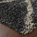 Oriental Weavers Henderson 090K1 Charcoal/ Grey 6'7"" x 9'6"" Indoor Area Rug H090K1200290ST