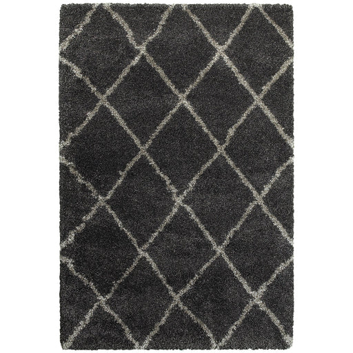 Oriental Weavers Henderson 090K1 Charcoal/ Grey 9'10"" x 12'10"" Indoor Area Rug H090K1300390ST