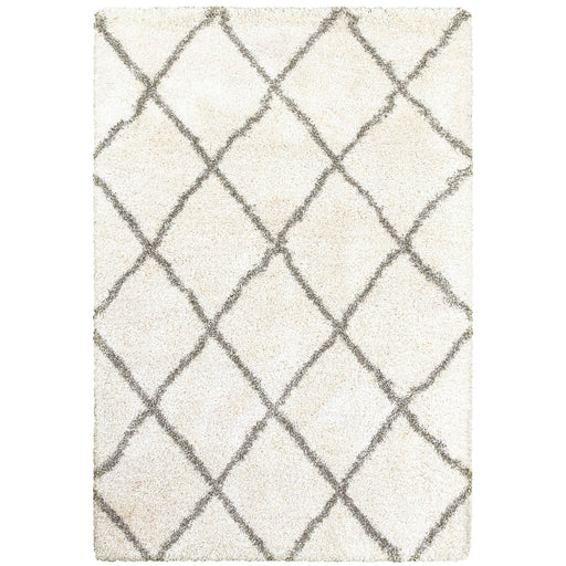 Oriental Weavers Henderson 090W9 Ivory/ Grey 7'10"" x 10'10"" Indoor Area Rug H090W9240330ST