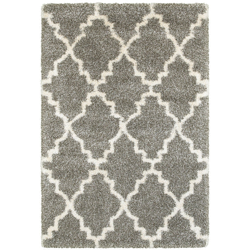 Oriental Weavers Henderson 092E9 Grey/ Ivory 6'7"" x 9'6"" Indoor Area Rug H092E9200290ST
