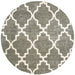Oriental Weavers Henderson 092E9 Grey/ Ivory 7'10"" Round Indoor Area Rug H092E9240RDST