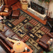 Oriental Weavers Hudson 1067A Brown/ Red 7'8"" x 10'10"" Indoor Area Rug H1067A235330ST