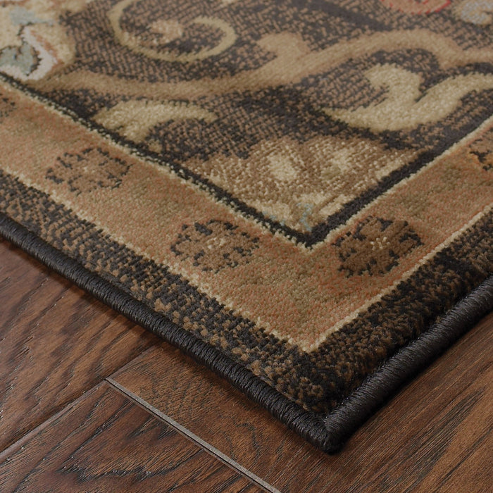 Oriental Weavers Hudson 042G1 Brown/ Beige 7'8"" x 10'10"" Indoor Area Rug H042G1235330ST