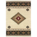 Oriental Weavers Hudson 087I1 Beige/ Green 10' x 13' Indoor Area Rug H087I1306396ST