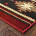 Oriental Weavers Hudson 087K1 Red/ Green 7'8"" x 10'10"" Indoor Area Rug H087K1235330ST