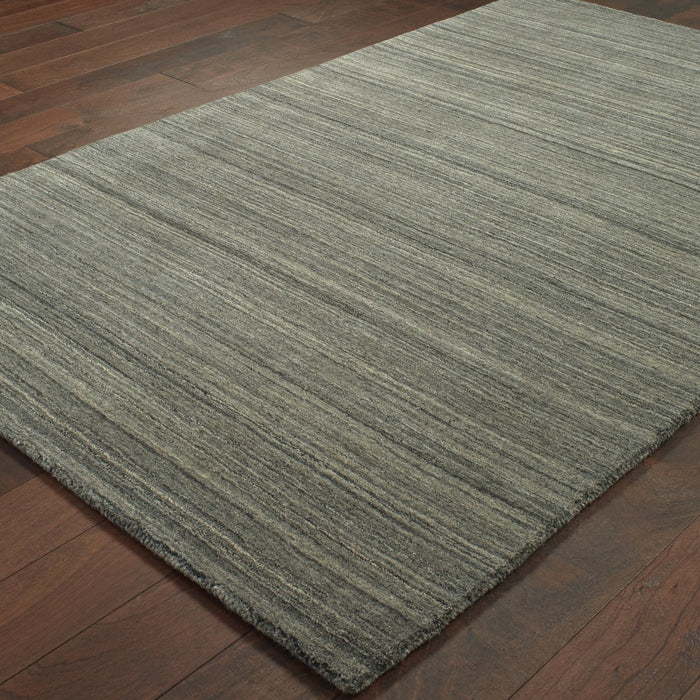 Oriental Weavers Infused 67000 Charcoal 10' x 13' Indoor Area Rug I67000304396ST