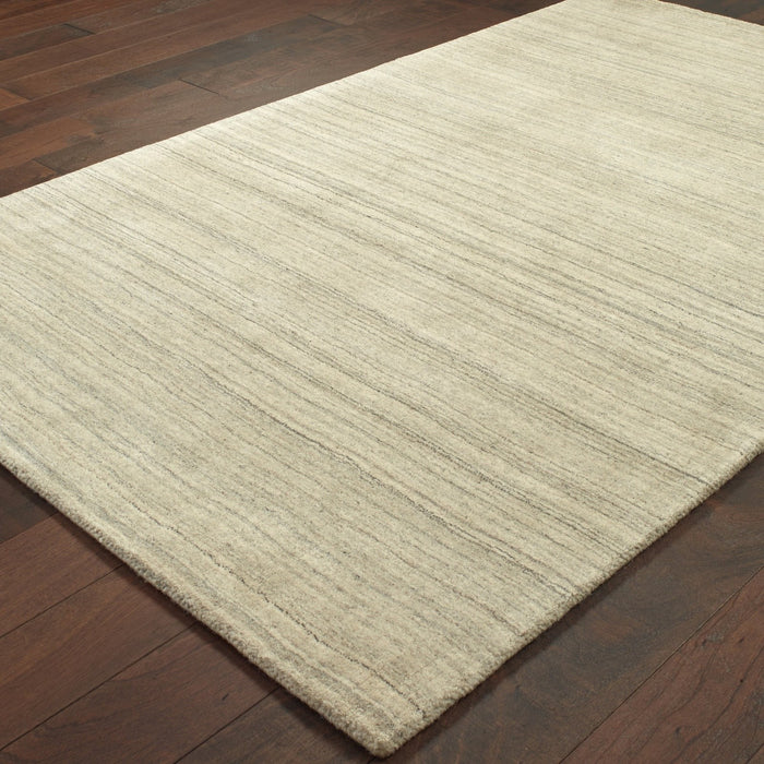 Oriental Weavers Infused 67001 Beige 5' x 8' Indoor Area Rug I67001152243ST