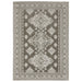 Oriental Weavers Intrigue INT06 Grey/ Grey 7'10"" x 10'10"" Indoor Area Rug IINT06240330ST