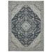 Oriental Weavers Intrigue INT07 Blue/ Grey 7'10"" x 10'10"" Indoor Area Rug IINT07240330ST