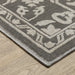 Oriental Weavers Intrigue INT12 Grey/Light Grey 9'10"" x 12'10"" Indoor Area Rug IINT12300390ST