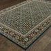 Oriental Weavers Kashan 180L1 Navy/ Multi 9'10"" x 12'10"" Indoor Area Rug K180L1300390ST