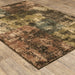 Oriental Weavers Kendall 049H1 Beige/ Blue 7'10"" x 10'10"" Indoor Area Rug K049H1240330ST