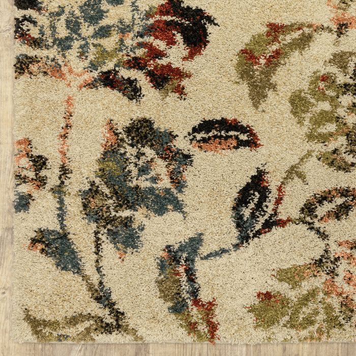 Oriental Weavers Kendall 5090E Beige/ Multi 6'7"" x 9'6"" Indoor Area Rug K5090E200290ST