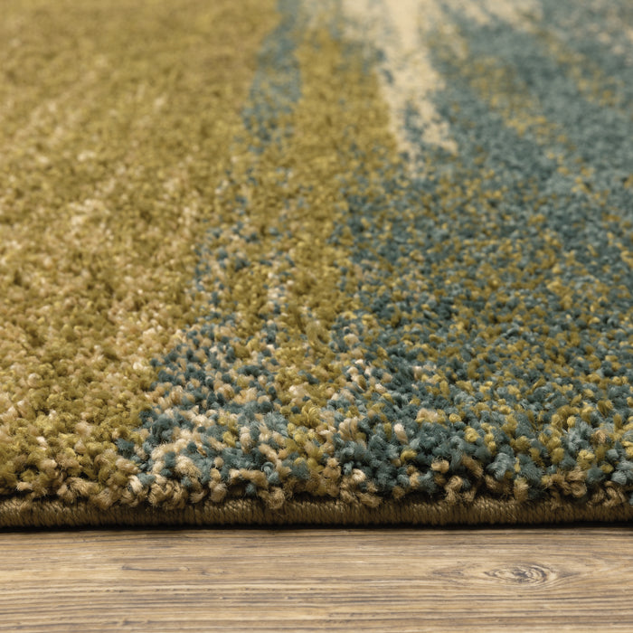 Oriental Weavers Kendall 5570X Multi/ Salmon 7'10"" x 10'10"" Indoor Area Rug K5570X240330ST