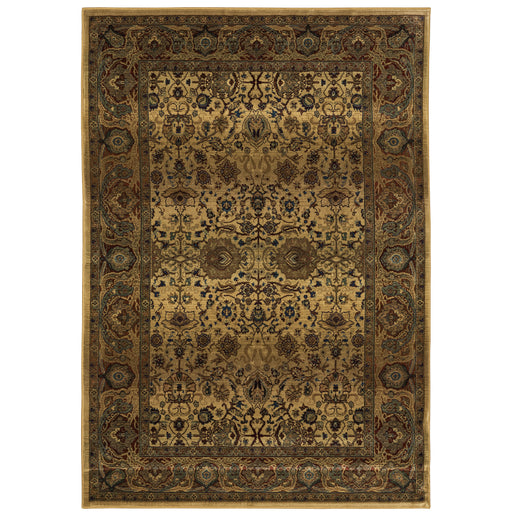 Oriental Weavers Kharma 332W4 Beige/ Red 9'9"" x 12'2"" Indoor Area Rug K332W4300380ST