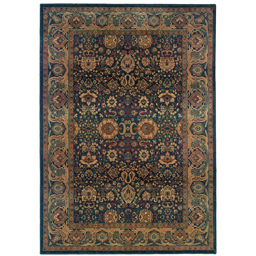 Oriental Weavers Kharma 332X4 Blue/ Beige 9'9"" x 12'2"" Indoor Area Rug K332X4300380ST