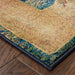 Oriental Weavers Kharma 349B4 Blue/ Gold 7'10"" x 11' Indoor Area Rug K349B4240340ST