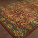 Oriental Weavers Kharma 465R4 Red/ Green 6'7"" x 9'1"" Indoor Area Rug K465R4200285ST