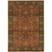Oriental Weavers Kharma 465R4 Red/ Green 6'7"" x 9'1"" Indoor Area Rug K465R4200285ST