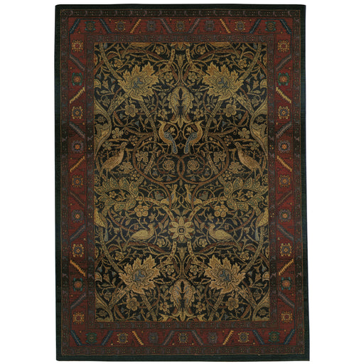 Oriental Weavers Kharma 470X4 Red/ Blue 9'9"" x 12'2"" Indoor Area Rug K470X4300380ST