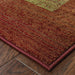 Oriental Weavers Kharma Ii 1092W Green/ Red 6'7"" x 9'1"" Indoor Area Rug K1092W200285ST