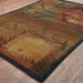 Oriental Weavers Kharma Ii 1163B Brown/ Gold 9'9"" x 12'2"" Indoor Area Rug K1163B300380ST