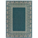 Oriental Weavers Latitude 1503B Teal/ Grey 9'10"" x 12'10"" Indoor/Outdoor Area Rug L1503B300390ST