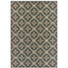 Oriental Weavers Latitude 1904K Grey/ Orange 9'10"" x 12'10"" Indoor/Outdoor Area Rug L1904K300390ST