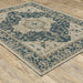 Oriental Weavers Latitude 001J3 Grey/ Gold 9'10"" x 12'10"" Indoor/Outdoor Area Rug L001J3300390ST