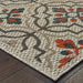 Oriental Weavers Latitude 709Y3 Grey/ Orange 9'10"" x 12'10"" Indoor/Outdoor Area Rug L709Y3300390ST