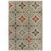 Oriental Weavers Latitude 709Y3 Grey/ Orange 9'10"" x 12'10"" Indoor/Outdoor Area Rug L709Y3300390ST