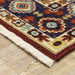 Oriental Weavers Lilihan 1802W Red/ Ivory 6'7"" x 9'6"" Indoor Area Rug L1802W200296ST