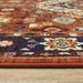 Oriental Weavers Lilihan 2061V Red/ Blue 7'10"" x 10'10"" Indoor Area Rug L2061V240340ST