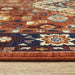 Oriental Weavers Lilihan 2061V Red/ Blue 5'3"" x 7'6"" Indoor Area Rug L2061V160235ST