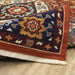 Oriental Weavers Lilihan 2061V Red/ Blue 9'10"" x 12'10"" Indoor Area Rug L2061V300394ST