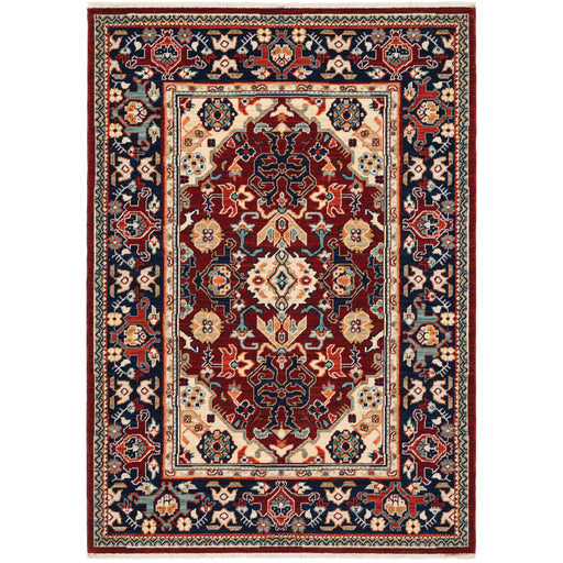Oriental Weavers Lilihan 2062R Red/ Blue 7'10"" x 10'10"" Indoor Area Rug L2062R240340ST