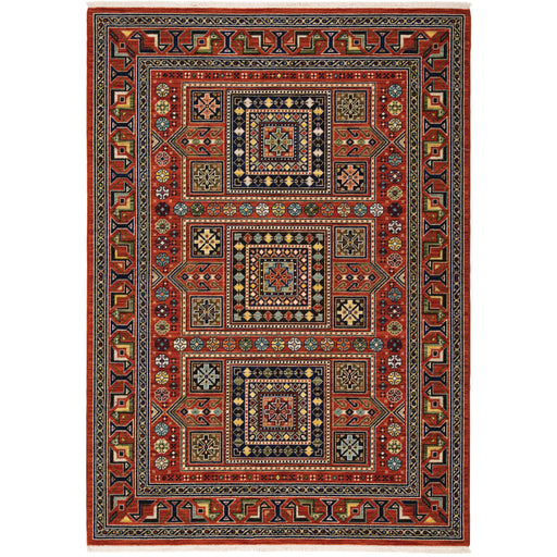 Oriental Weavers Lilihan 002C6 Red/ Multi 5'3"" x 7'6"" Indoor Area Rug L002C6160235ST