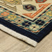 Oriental Weavers Lilihan 041H6 Blue/ Ivory 6'7"" x 9'6"" Indoor Area Rug L041H6200296ST