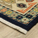 Oriental Weavers Lilihan 041H6 Blue/ Ivory 5'3"" x 7'6"" Indoor Area Rug L041H6160235ST