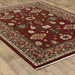 Oriental Weavers Lilihan 043S6 Red/ Black 7'10"" x 10'10"" Indoor Area Rug L043S6240340ST