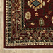 Oriental Weavers Lilihan 043S6 Red/ Black 5'3"" x 7'6"" Indoor Area Rug L043S6160235ST