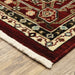 Oriental Weavers Lilihan 043S6 Red/ Black 7'10"" x 10'10"" Indoor Area Rug L043S6240340ST