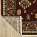Oriental Weavers Lilihan 043S6 Red/ Black 6'7"" x 9'6"" Indoor Area Rug L043S6200296ST