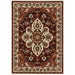 Oriental Weavers Lilihan 5502C Red/ Ivory 5'3"" x 7'6"" Indoor Area Rug L5502C160235ST
