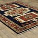 Oriental Weavers Lilihan 090B6 Blue/ Red 5'3"" x 7'6"" Indoor Area Rug L090B6160235ST