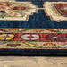 Oriental Weavers Lilihan 090B6 Blue/ Red 6'7"" x 9'6"" Indoor Area Rug L090B6200296ST