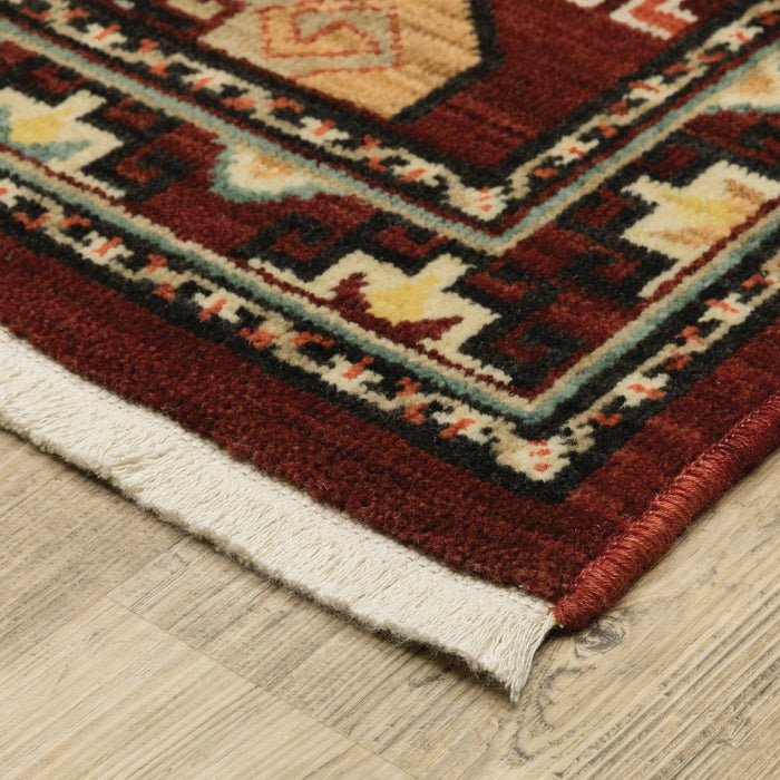 Oriental Weavers Lilihan 091R6 Red/ Multi 7'10"" x 10'10"" Indoor Area Rug L091R6240340ST