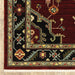 Oriental Weavers Lilihan 092R6 Red/ Black 7'10"" x 10'10"" Indoor Area Rug L092R6240340ST