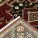 Oriental Weavers Lilihan 092R6 Red/ Black 6'7"" x 9'6"" Indoor Area Rug L092R6200296ST